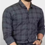 Glamorous men check shirt