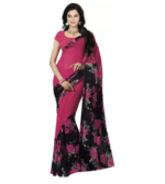 Yashika Women Georgette Standard Length Saree