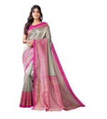 Self design Paithani Art Silk saree(3177_Blue_Red_pt)