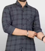 Glamorous men check shirt - Image 2