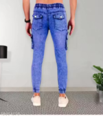 New Cargo Jeans Mens Sky blue colour - Image 2
