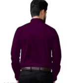 MACSAM Premium Stylish Shirts For Men - WINE - Image 3