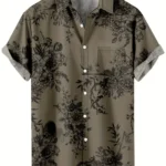 AAPSKA Rayon Flex Regular Fit Printed Half Sleeves Men's Casual Shirt - Multi ( Pack of 1 )