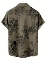 AAPSKA Rayon Flex Regular Fit Printed Half Sleeves Men's Casual Shirt - Multi ( Pack of 1 ) - Image 2