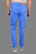 AGRAYYANA Slim Fit Solid Men's Jeans - Light Blue ( Pack of 1 ) - Image 3