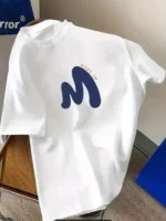 AKIR ADVISORY INDIA LLP Men Cotton Blend Oversized Fit Printed T-Shirt ( White )