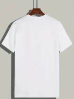 AKIR ADVISORY INDIA LLP Men Cotton Blend Oversized Fit Printed T-Shirt ( White ) - Image 2