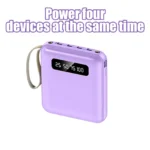 AMYTEL 10000 -mAh 5V/1A & 5V/2A & 5V/3A Li-Ion Power Bank