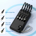 AMYTEL 12000 -mAh 5V/1A & 5V/2A Li-Ion Power Bank