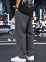 ANGERHOOD Straight Solid Men's Jeans - Grey ( Pack of 1 )