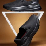 ASIAN SUPERWALK-19 Black Men's Sports Running Shoes