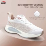 ASIAN TITAAN-06 Off White Men's Sports Running Shoes - Image 6