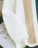 AUSK Men Cotton Blend Regular Fit Striped Polo T Shirt ( Blue ) - Image 3