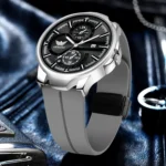 Abrexo Dark Grey Silicon Analog Men's Watch - Image 4