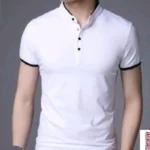 Gildan Cotton Regular Fit Solid Half Sleeves Men's Round T-Shirt - Navy ( Pack of 1 )