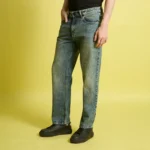 Bene Kleed Relaxed Dyed Men's Jeans - Blue ( Pack of 1 ) - Image 3