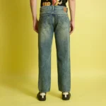 Bene Kleed Relaxed Dyed Men's Jeans - Blue ( Pack of 1 ) - Image 4