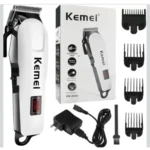 Best Timmer Beard Hair Corded/Cordless 809a White Corded,Cordless Beard Trimmer With 120 minutes Runtime