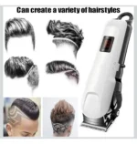 Best Timmer Beard Hair Corded/Cordless 809a White Corded,Cordless Beard Trimmer With 120 minutes Runtime - Image 2