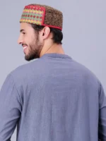 Bharatnatyam Pack of 1 Acrylic Men's Cap ( Multicolour ) - Image 4