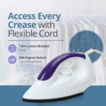 CHARTBUSTERS MAGIC NEW White 1000 watt Dry Iron - Image 2