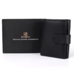 CIMONI Leather Solid Men's RFID Wallet With 8 Slots For Card ( Black , Pack of 1 ) - Image 2