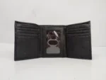CIMONI Leather Solid Men's RFID Wallet With 8 Slots For Card ( Black , Pack of 1 ) - Image 4
