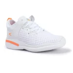 Clymb White Men's Sports Running Shoes - Image 2