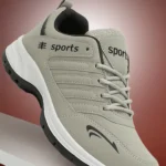 DUCKINS Beige Men's Sports Running Shoes