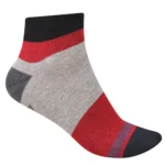 Dollar - Cotton Men's Striped Multicolor Ankle Length Socks ( Pack of 5 ) - Image 3