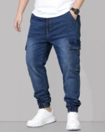 Eyebogler Dyed Men's Jeans - Blue ( Pack of 1 ) - Image 2