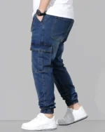 Eyebogler Dyed Men's Jeans - Blue ( Pack of 1 ) - Image 4