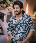 FABPLANET Lycra Regular Fit Printed Full Sleeves Men's Casual Shirt - Black ( Pack of 1 )