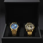 Fadiso Fashion Gold Stainless Steel Analog Men's Watch