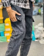 GF Solid Men's Jeans - Black ( Pack of 1 ) - Image 3