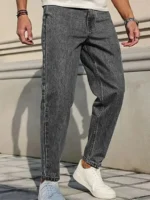 GF Dyed Men's Jeans - Charcoal ( Pack of 1 ) - Image 3