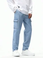 Gazal Fashions Solid Men's Jeans - Light Blue ( Pack of 1 ) - Image 2