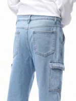 Gazal Fashions Solid Men's Jeans - Light Blue ( Pack of 1 ) - Image 6