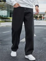 Gazal Fashions Clean Look Men's Jeans - Black ( Pack of 1 )