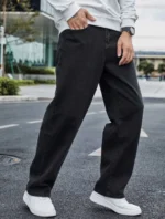 Gazal Fashions Clean Look Men's Jeans - Black ( Pack of 1 ) - Image 3