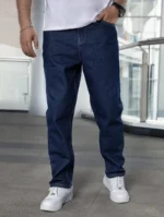 Gazal Fashions Clean Look Men's Jeans - Dark Blue ( Pack of 1 )