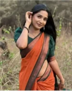 Gazal Fashions Cotton Silk Embellished Banarasi saree Without Blouse Piece ( Multicolor 6 ) - Image 2