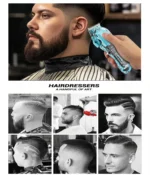 Geemy Rechargeable Trimmer Pink Cordless Beard Trimmer With 120 minutes Runtime - Image 3