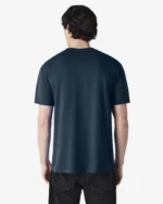 Alexender Cotton Blend Regular Fit Solid Half Sleeves Men's Mandarin Collar T-Shirt - White ( Pack of 1 ) - Image 4