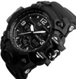 Harbor Black Nylon Analog-Digital Men's Watch - Image 2