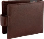 Hidelink 100% Leather Solid Men's RFID Wallet With 6 Slots For Card ( Brown , Pack of 1 ) - Image 2