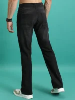 Highlander Cut Outs Men's Jeans - Black ( Pack of 1 ) - Image 3