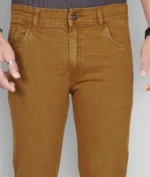 JB JUST BLACK Regular Fit Solid Men's Jeans - Brown ( Pack of 1 ) - Image 2