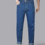 JB JUST BLACK Regular Fit Cuffed Hem Men's Jeans - Blue ( Pack of 1 )