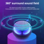 Jarurati Store Bluetooth Speaker 100 W Bluetooth Speaker Bluetooth V 5.1 with USB,TWS feature,3D Bass Playback Time 6 hrs Metal - Image 4